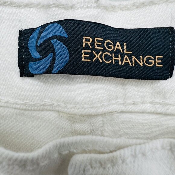 NWT REGAL EXCHANGE Men Super Stretch Distressed Slim Jeans Size 28x32  (W27xL30) - Picture 10 of 12